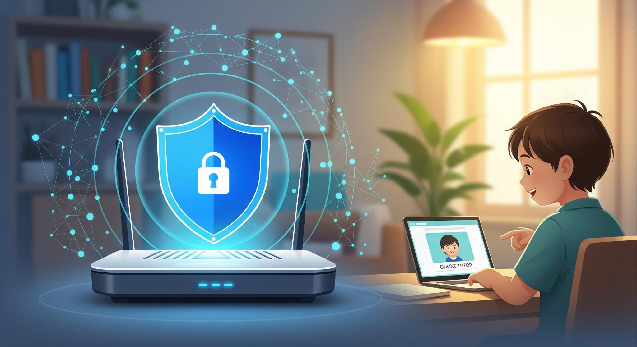 Wi-Fi-sikkerhet hjemme – viktig for nettbasert leksehjelp