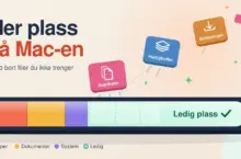 Få mer plass med AVG TuneUp for Mac